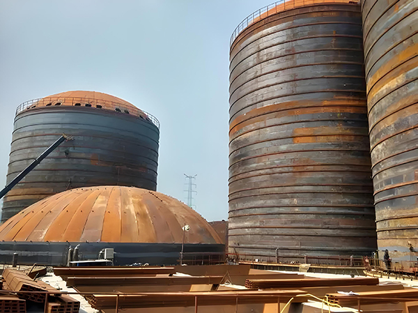 滦平焦粉钢板仓